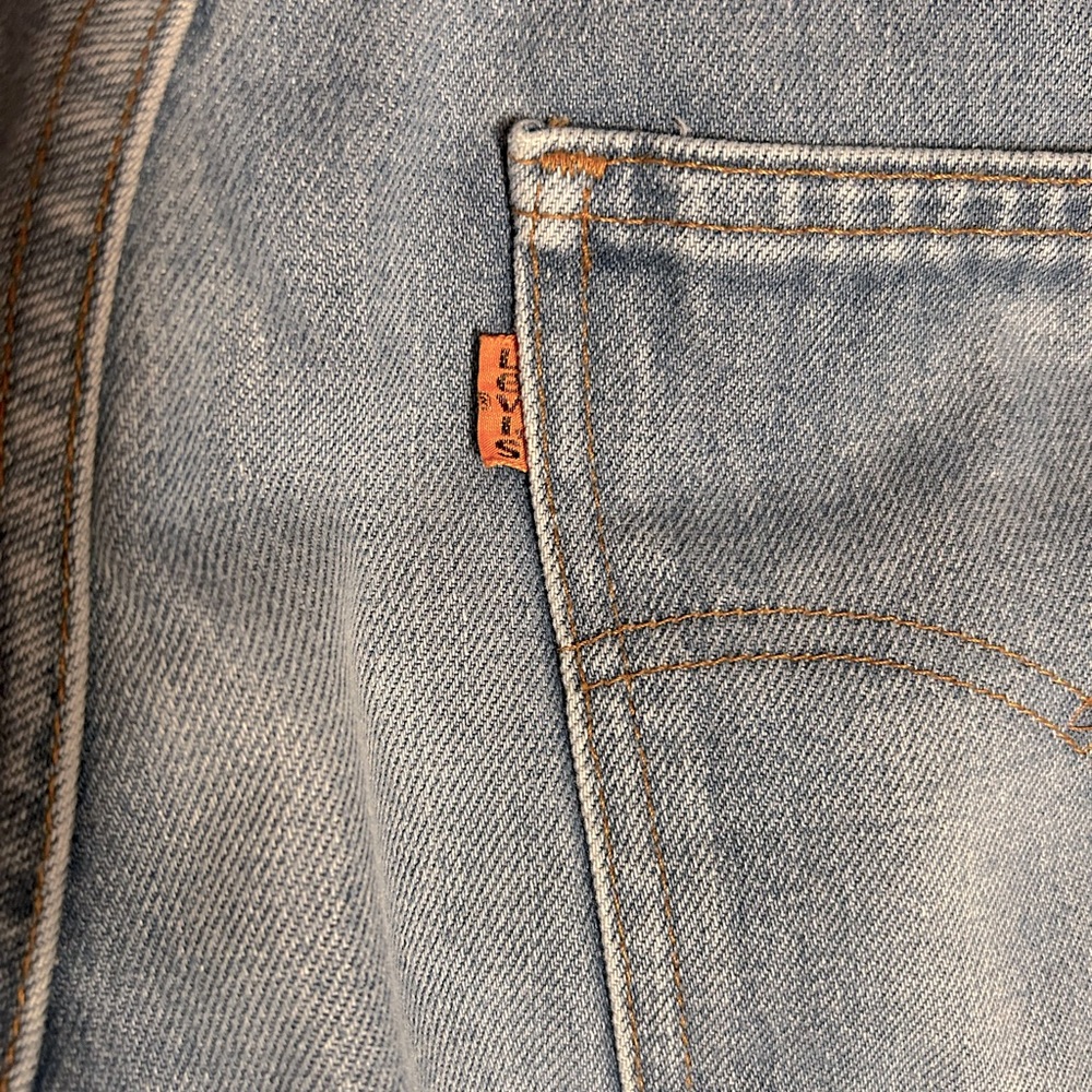 Vintage Orange Tab Levis.